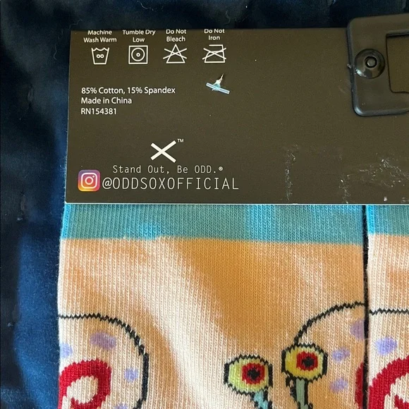 Odd Sox SpongeBob Crew Socks Gary the Snail Mens Womens Pink Blue Y2K Fun Gift - Picture 7 of 8